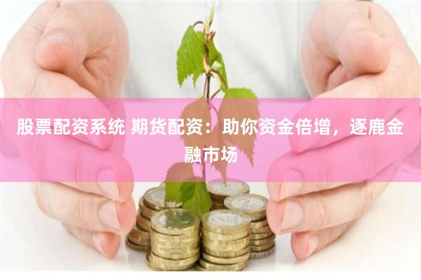 股票配资系统 期货配资：助你资金倍增，逐鹿金融市场